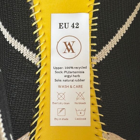 Vivaia Pointed Toe Striped Flats sz 42 - Picture 8 of 14